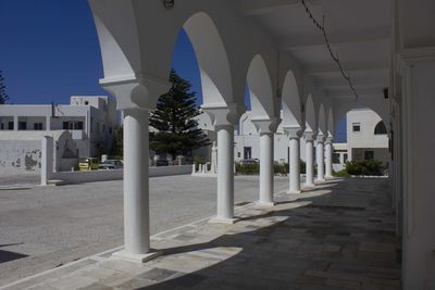 Corridor of building