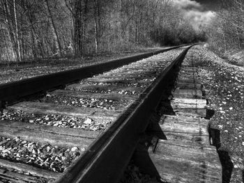 Railroad tracks