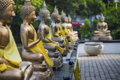 Buddha statue in temple