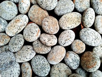 Full frame shot of pebbles
