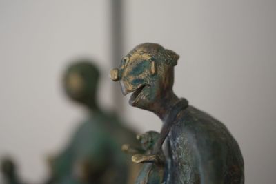 Close-up of figurine