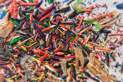 Full frame shot of multi colored candies
