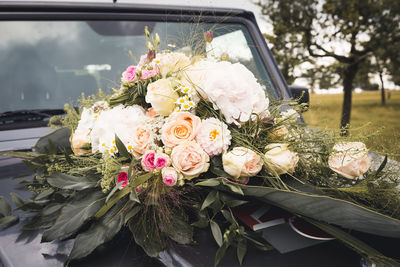 Close-up of flower bouquet