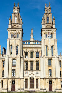 The all souls college in oxford, uk