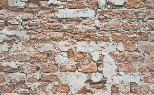 Close-up of brick wall