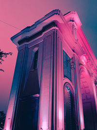 Low angle view of building against sky