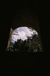 Low angle view of historic building against sky
