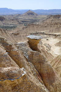 Scenic view of desert