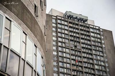 Low angle view of modern building