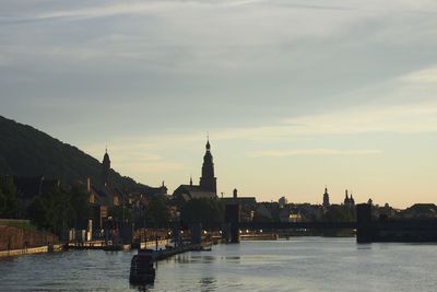 River with buildings in background