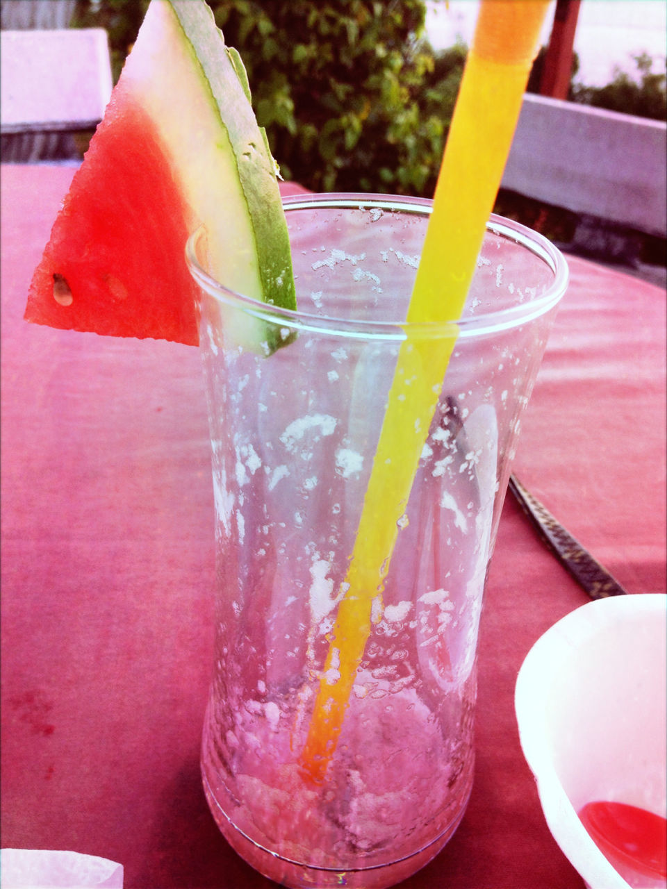 drink, food and drink, freshness, drinking glass, refreshment, table, close-up, drinking straw, indoors, still life, cocktail, glass - material, focus on foreground, red, glass, juice, alcohol, transparent, slice, no people