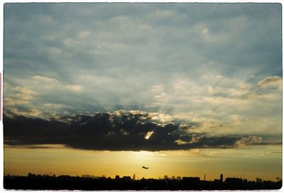 Scenic view of sky during sunset