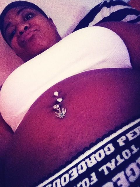 My weed belly ring 