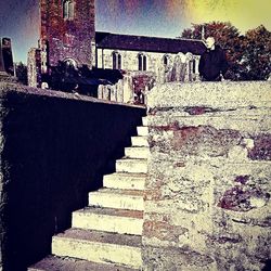 Staircase of building