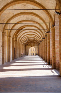 Corridor of building