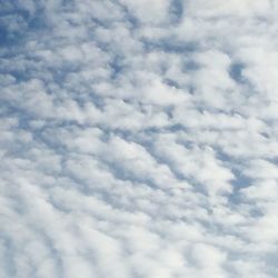 Low angle view of cloudy sky