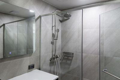Interior of bathroom