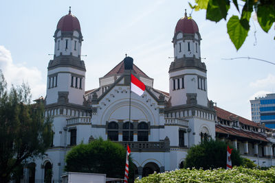 Lawang sewu is a landmark in semarang, central java, indonesia