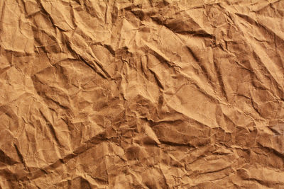 Full frame shot of brown paper