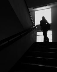 Low angle view of staircase
