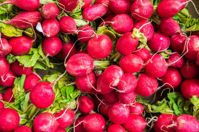 Full frame shot of strawberries