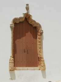 Close-up of stone wall