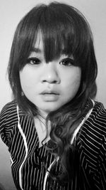 Portrait of young woman