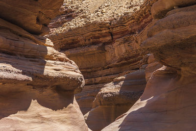 An amazing place in israel is called the red canyon and nahal shani, southern district