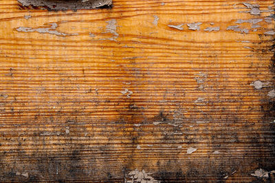 Full frame shot of old wooden wall