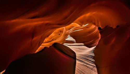 Antelope canyon - abstract background. travel and nature concept.