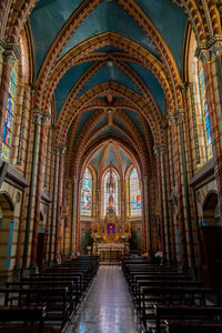 Interior of cathedral