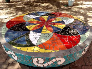 Close-up of colorful balloons