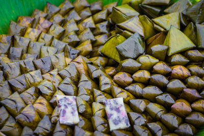 Full frame shot of food for sale