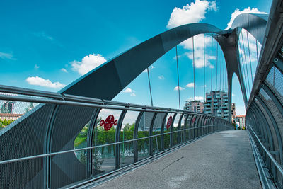 View of bridge in city