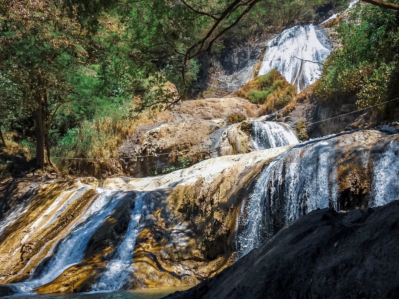 WATERFALL IN FOREST