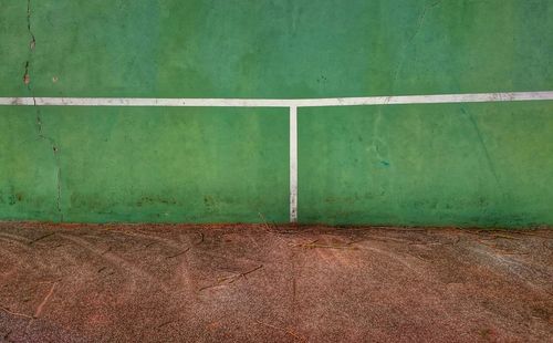 Directly above shot of tennis court