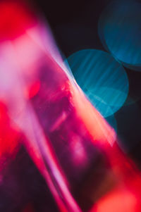 Close-up of multi colored lights
