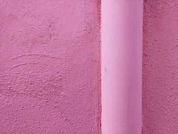 Full frame shot of pink wall