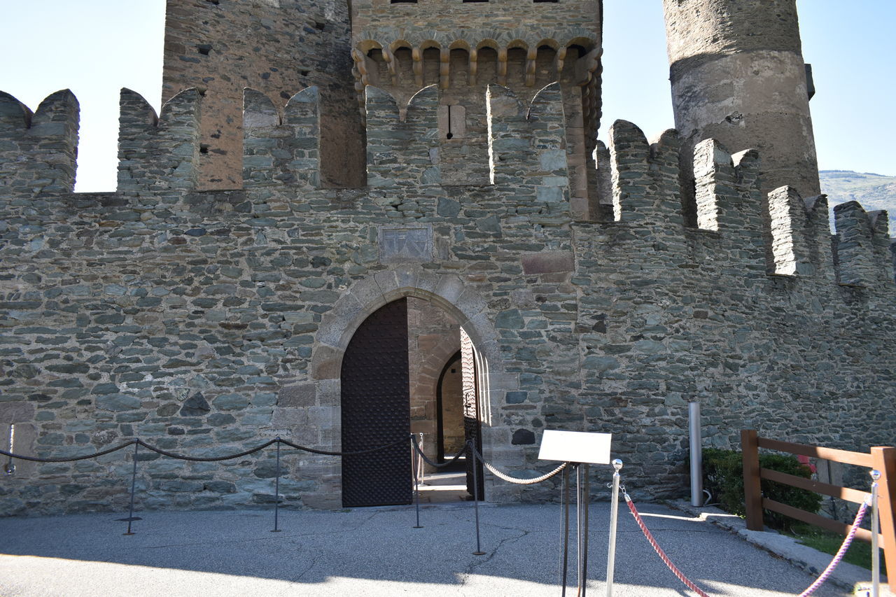 VIEW OF OLD BUILDINGS