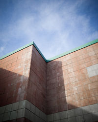 Low angle view of building against sky