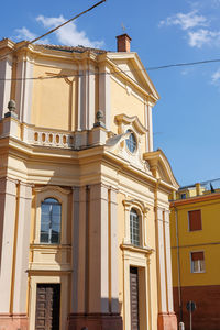 Low angle view of church