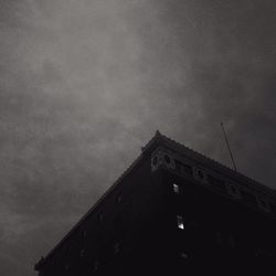 Low angle view of building against sky