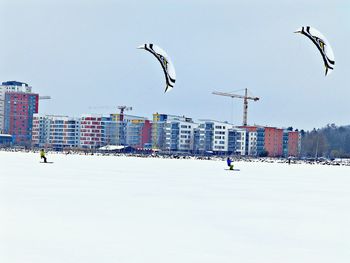 Buildings in city