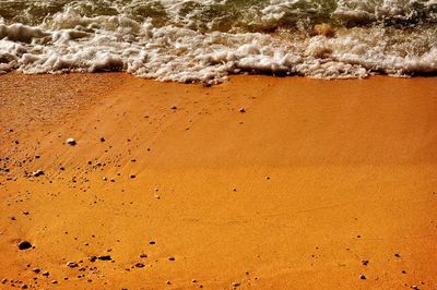 View of sandy beach