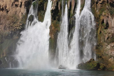 View of waterfall