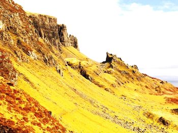 Scenic view of landscape against clear sky