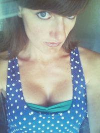 Portrait of young woman