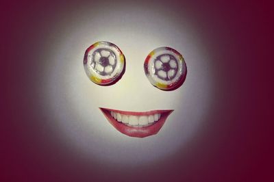 Close-up of multi colored wall