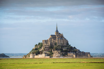 Mont saint-michel at normandy