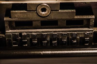 Close-up of computer keyboard